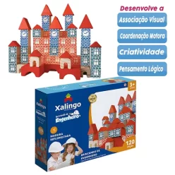 Brinquedo para montar brincando de Engenheiro Xalingo Nº4