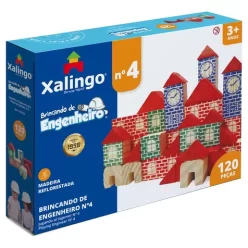 Brinquedo para montar brincando de Engenheiro Xalingo Nº4