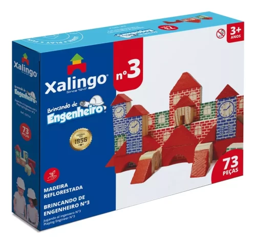 Brinquedo para montar brincando de Engenheiro Xalingo Nº3