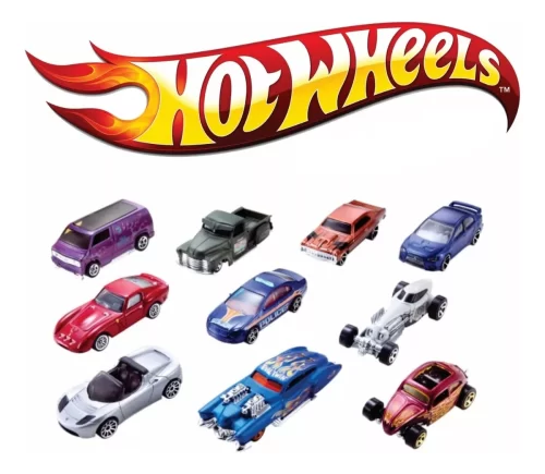 Carrinhos Hot Wheels Kit Com 5 Original Colecionador Mattel