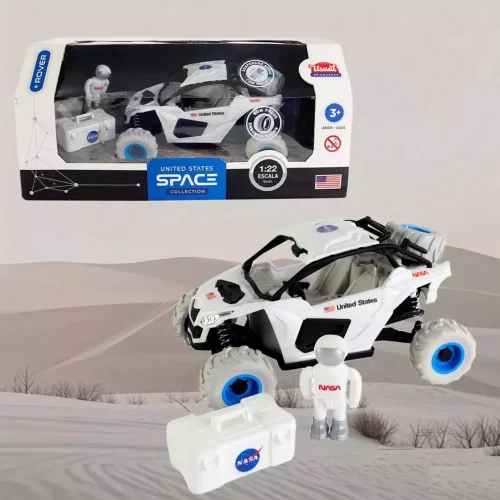 Carro Lunar Com Suspensão E Astronauta Da Nasa - Licenciado - Image 3