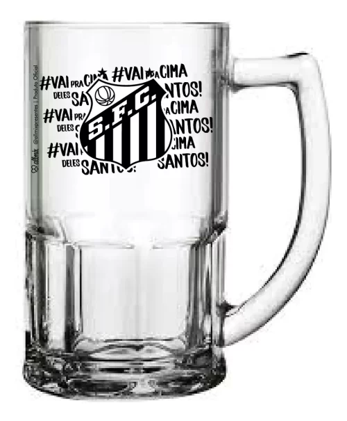 Caneca De Cerveja Bristol 340ml - Santos + Caixa Para Presen - Image 2