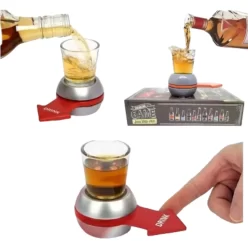 Jogo Roleta Drink De Shot Roleta De Bebida Com Copo Art Game