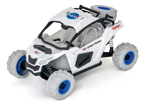 Carro Lunar Com Suspensão E Astronauta Da Nasa - Licenciado