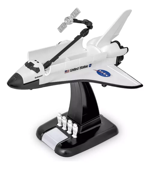 Onibus Espacial Miniatura Space Shuttle Foguete Nasa 1/76