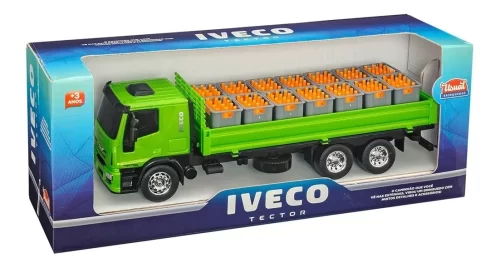 Caminhão Iveco Tector Caixa De Bedidas Usual Brinquedos 341 - Image 2