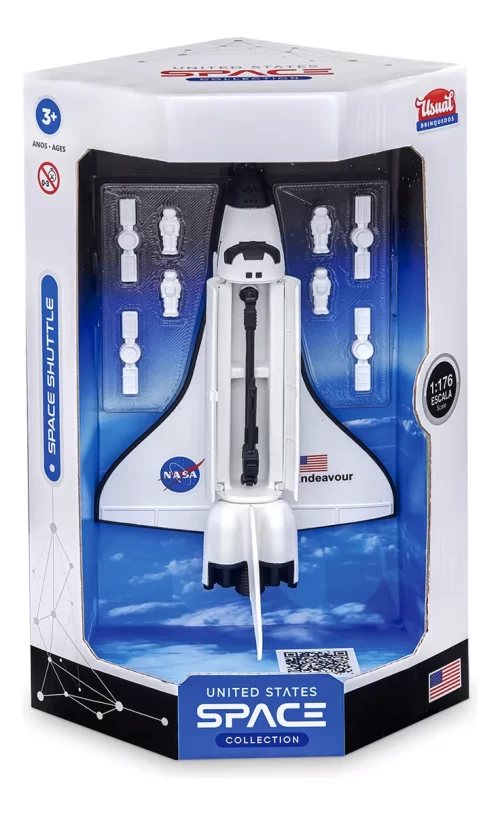 Onibus Espacial Miniatura Space Shuttle Foguete Nasa 1/76 - Image 3