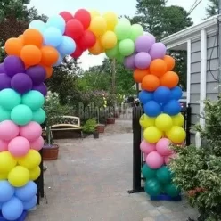 Balão De Festa Bexiga Aniversario N9 São Roque 50un – Cores