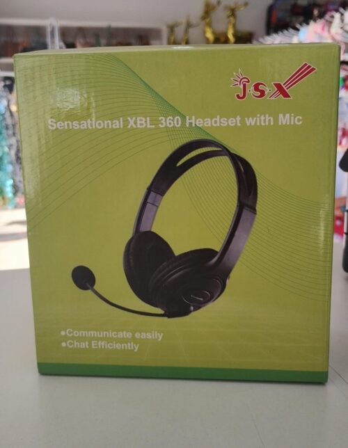 Fone Ouvido Sensational XBL 360 Headset Microfone Cor Preto