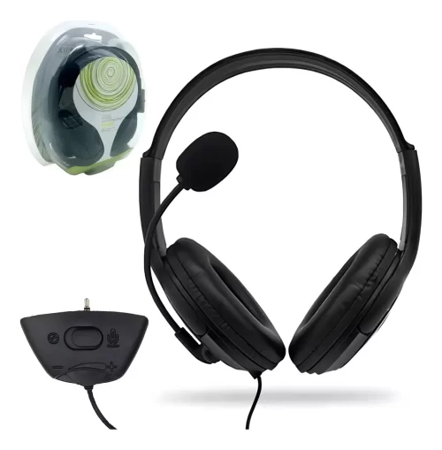 Fone Ouvido Sensational XBL 360 Headset Microfone Cor Preto - Image 4