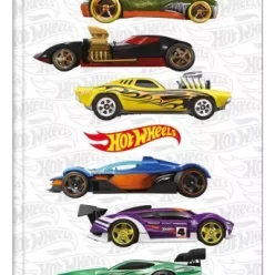 Caderno Brochura 1/4 Hot Wheels Tilibra Capa Sortida