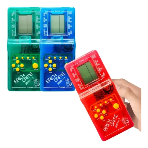 Mini Game De Mão Retrô Portátil Com 9999 Jogos