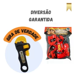 Kit Ferramentas Brinquedo Infantil Fantasia Menino