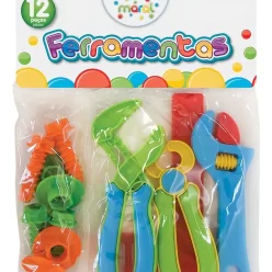 Kit De Ferramentas Para Criança 12 Peças Maral Infantil