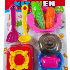 Kit Cozinha Infantil com Panelinha e Utensílios – Brinquedo Infantil