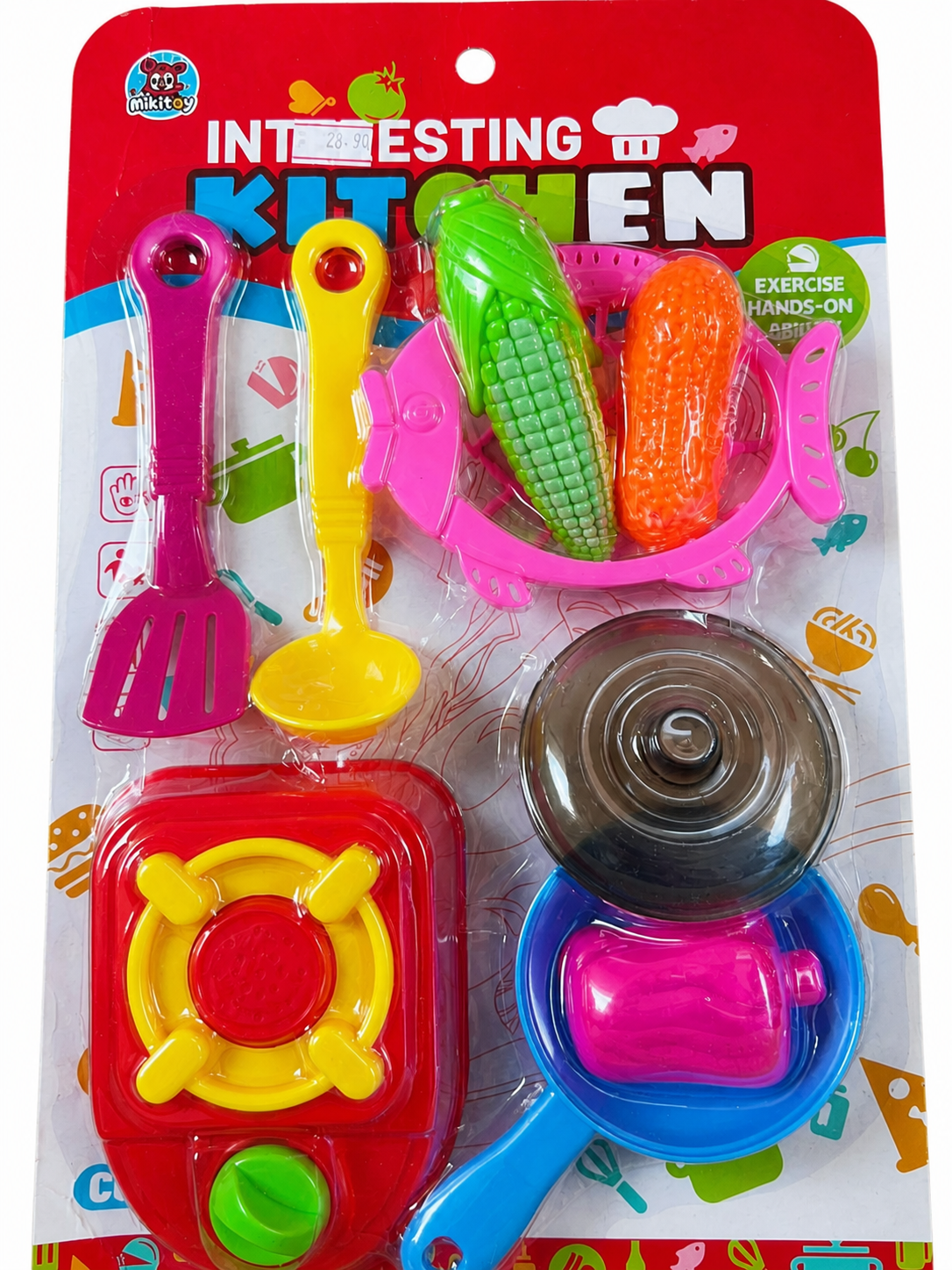 Kit Cozinha Infantil com Panelinha e Utensílios – Brinquedo Infantil
