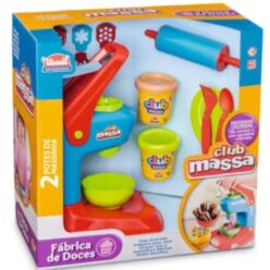 Massa Fábrica de Sorvete com Massinha e Acessórios – Usual Brinquedos